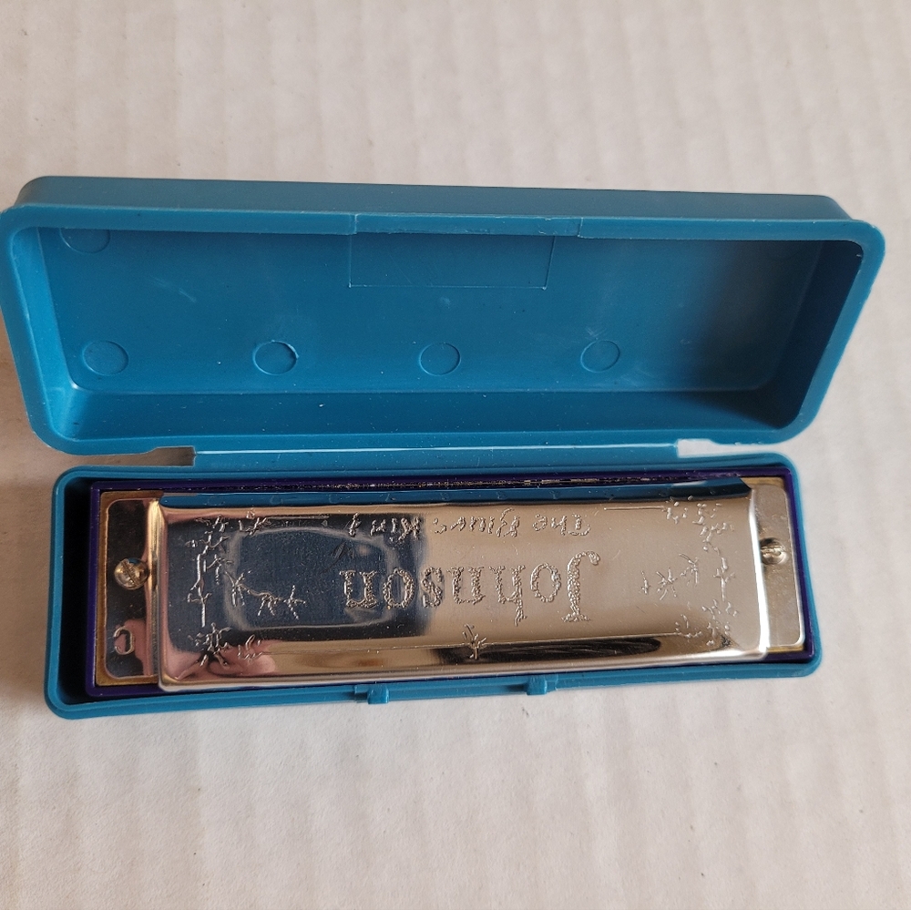 Johnson The Blues King Harmonica Key C (BK-520-C)